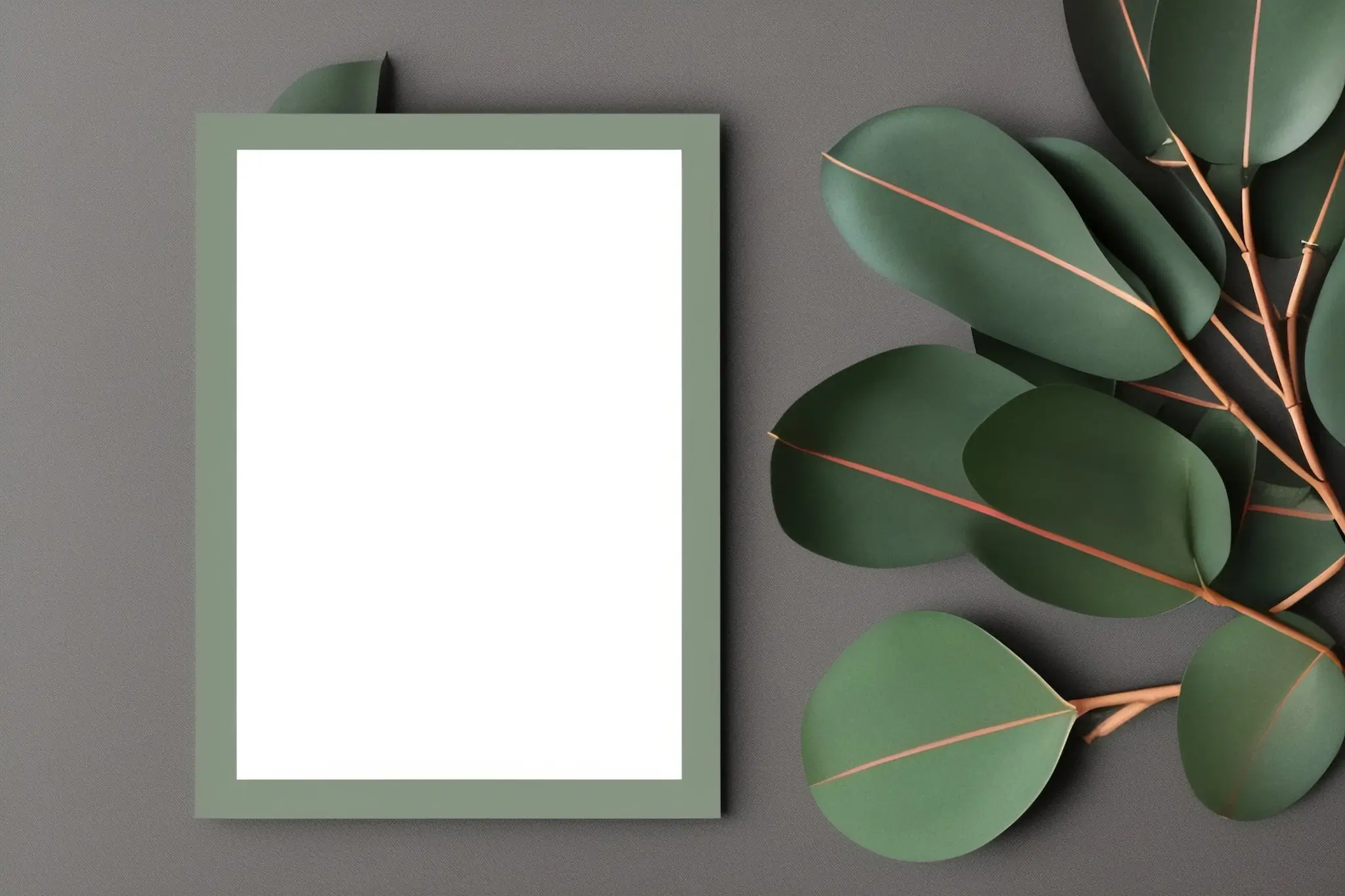 Certificate mockup 1, portrait orientation, A4 size